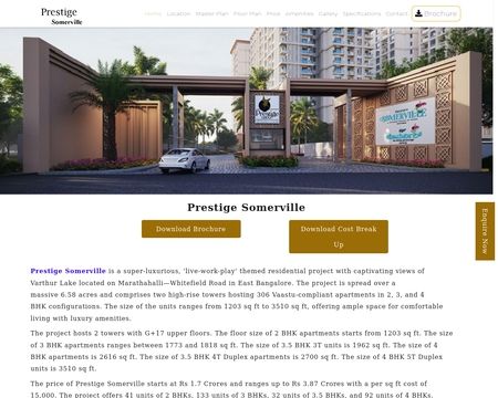 website thubmnail of Prestigessomerville.info