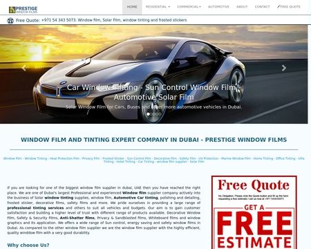 Prestigewindowfilms