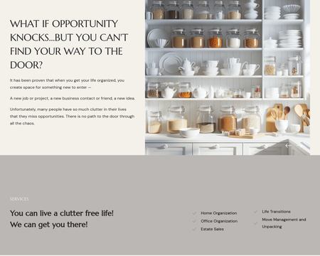 website thubmnail of Pretty Neat Organizers