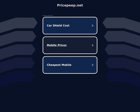 website thubmnail of Pricepeep.net