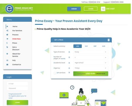 website thubmnail of Prime-Essay.net