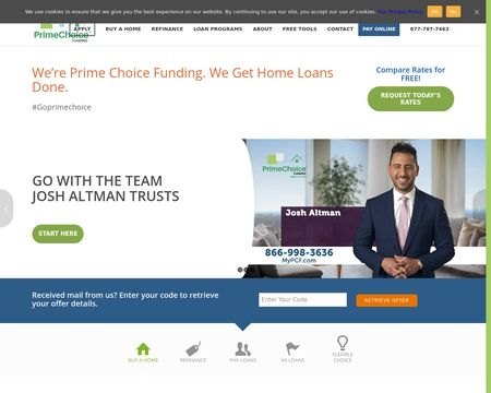 website thubmnail of Prime Choice Funding