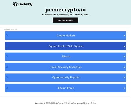 website thubmnail of Primecrypto.io