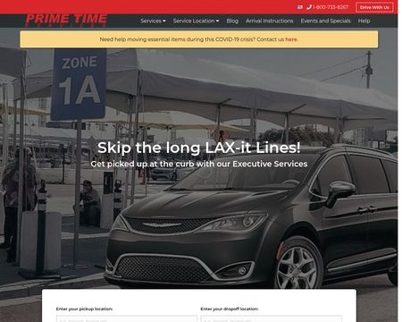 website thubmnail of PrimetimeShuttle