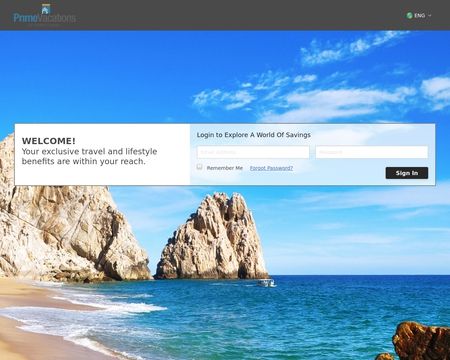 website thubmnail of Primevacationsinternational