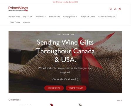 website thubmnail of PrimeWines