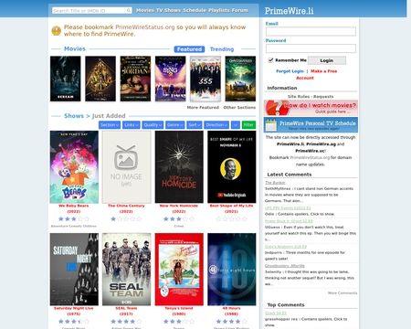 website thubmnail of PrimeWire LI