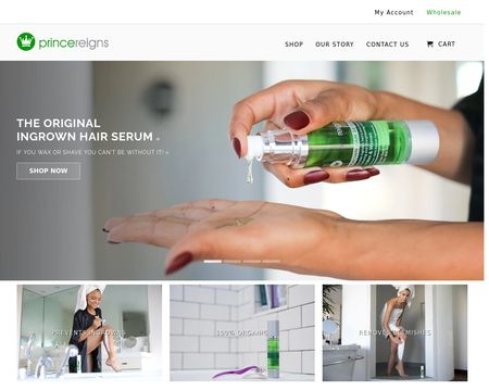 website thubmnail of PrinceReigns
