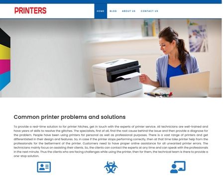website thubmnail of Printerhelpcenter
