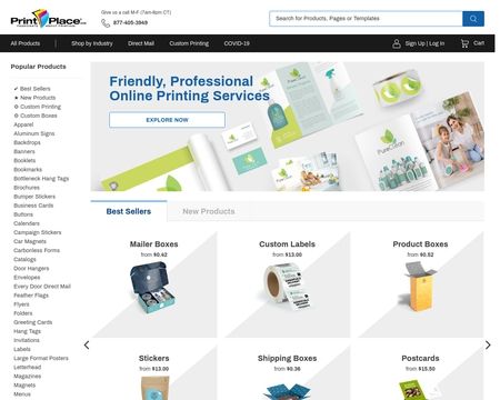 website thubmnail of PrintPlace