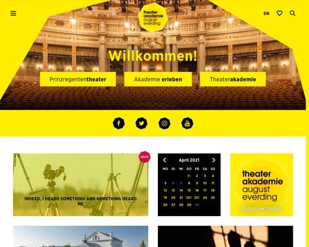 website thubmnail of Prinzregententheater.de