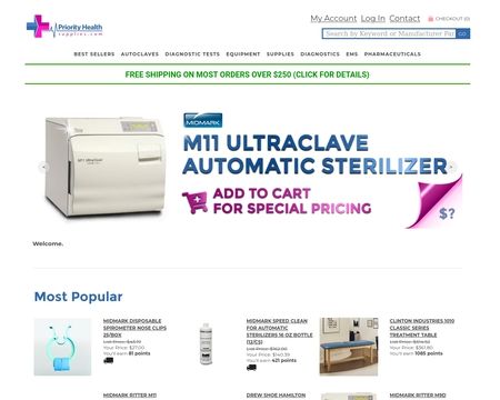 website thubmnail of PriorityHealthSupplies