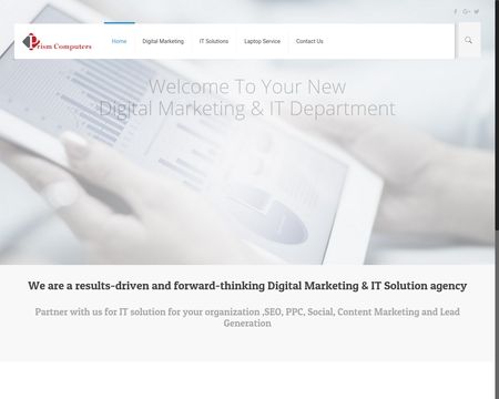 website thubmnail of PrismComputers.in