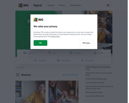 website thubmnail of PrivacyChoice