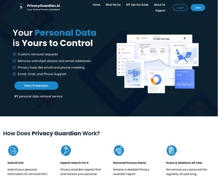 website thubmnail of Privacy Guardian AI