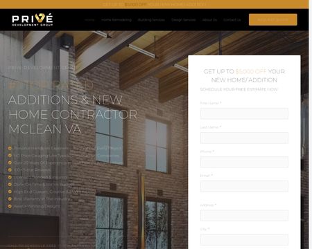 website thubmnail of Privebuilders