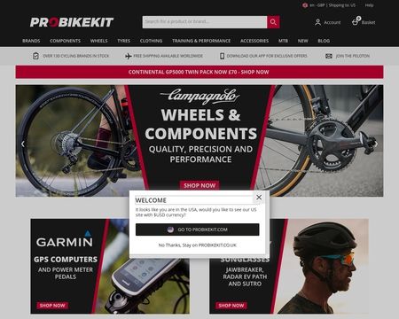 website thubmnail of ProBikeKit UK