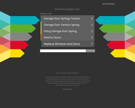 website thubmnail of Prodoorsupply
