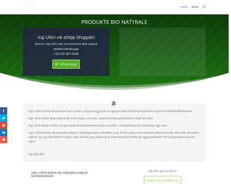 website thubmnail of Produktebio.net