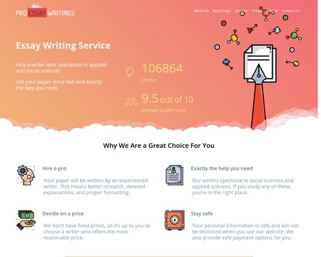 website thubmnail of ProEssayWritings