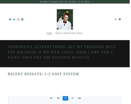 website thubmnail of Professorspicks
