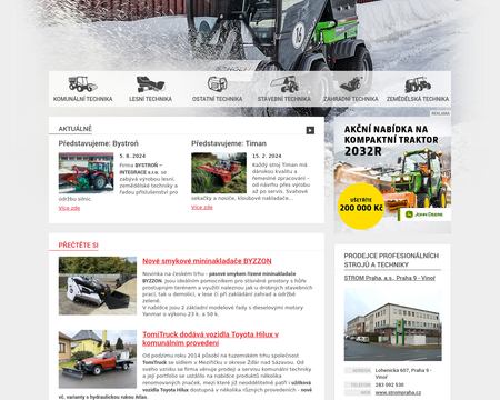 website thubmnail of Profistroje.cz