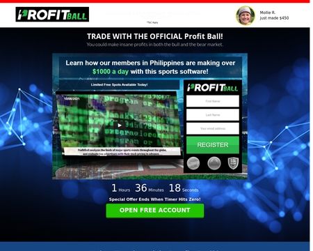 website thubmnail of Profit Ball