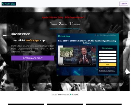 website thubmnail of Profit Edge