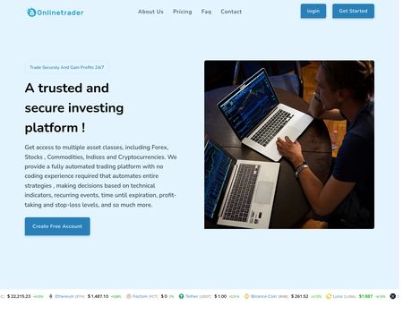 website thubmnail of Profitgain247