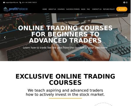 website thubmnail of Profitp.net