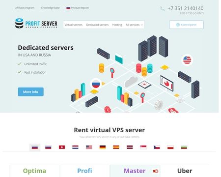website thubmnail of Profitserver.net