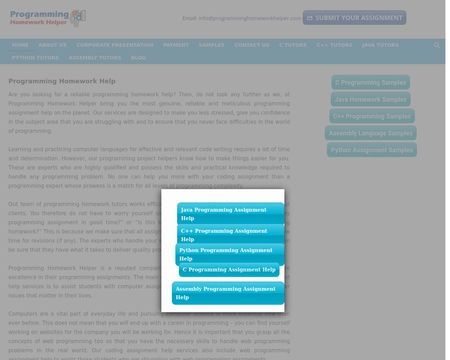Programminghomeworkhelper