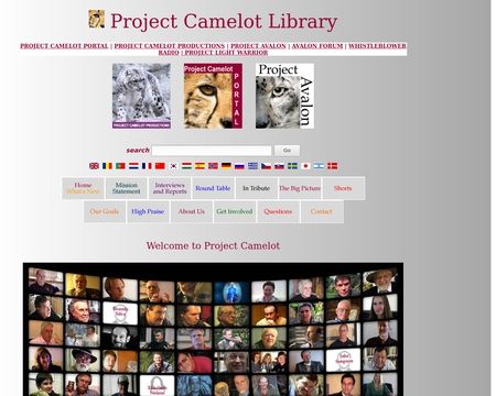 website thubmnail of Projectcamelot.org