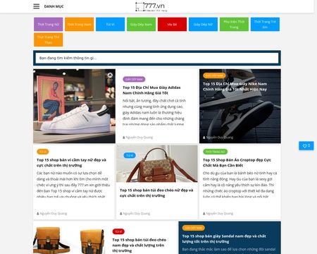 website thubmnail of Projectrunway.com.vn