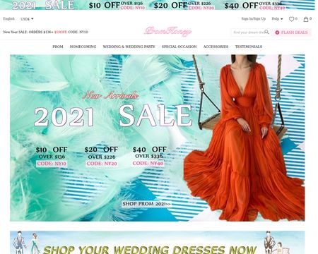website thubmnail of PromHoney