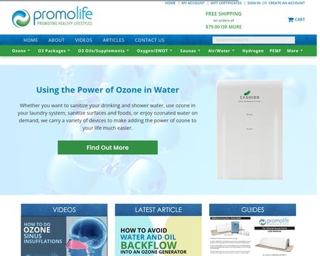 website thubmnail of PromoLife