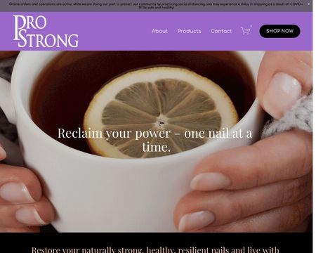 website thubmnail of ProStrong