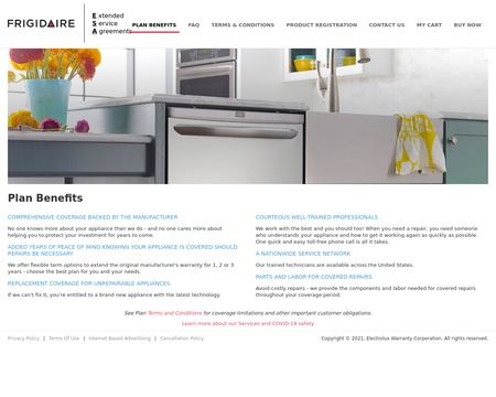 website thubmnail of Protectmyappliance