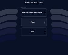 Thumbnail of ProUKSoccers.co.uk