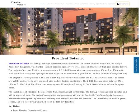 website thubmnail of Providentbotanico.org.in