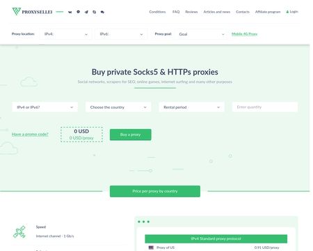 website thubmnail of Proxy-seller