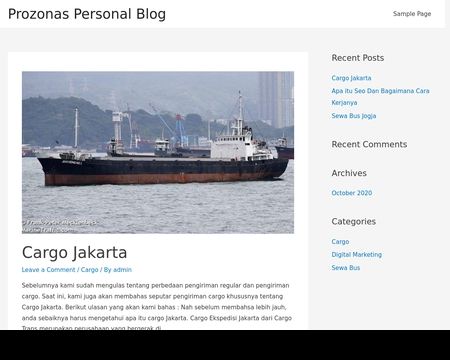 website thubmnail of Prozonas