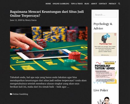 website thubmnail of Psychology-advice.net