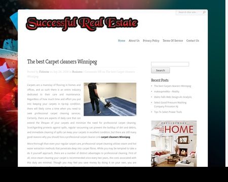 website thubmnail of Successful Real Estate