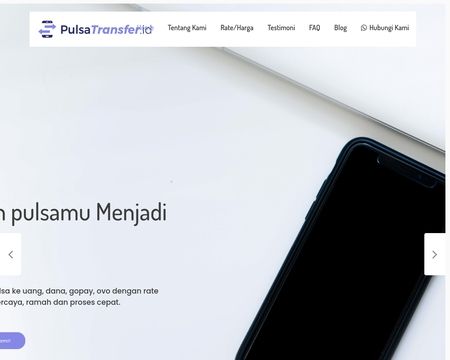 website thubmnail of Pulsatransfer.id