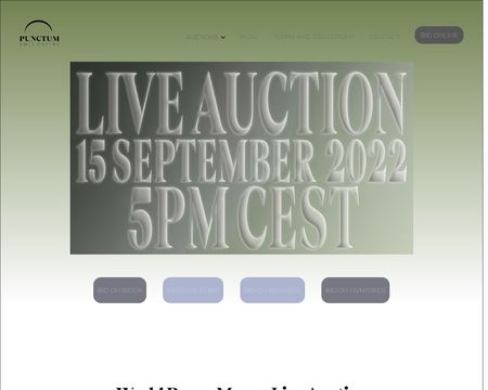 website thubmnail of Punctumauctioneers