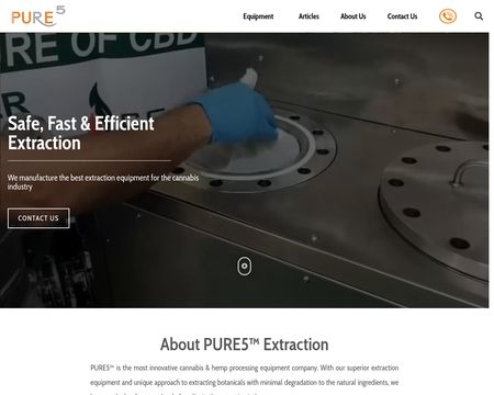 website thubmnail of Pure5extraction