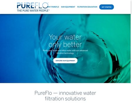 website thubmnail of PureFlo