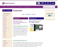 Thumbnail of Purplemath