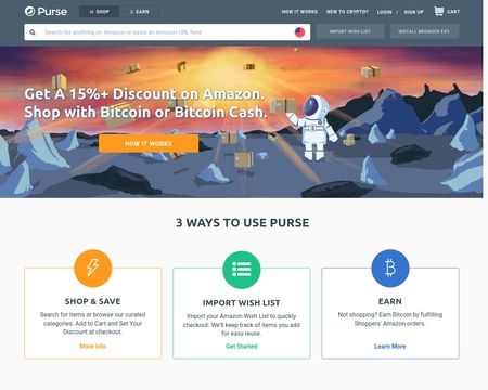 website thubmnail of Purse.IO